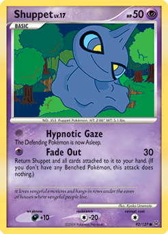Pokemon Platinum Shuppet - 92