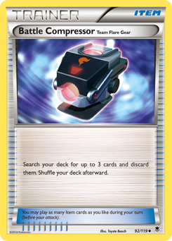 Pokemon Phantom Forces Battle Compressor Team Flare Gear - 92