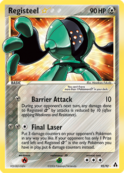 Pokemon Legend Maker Registeel ★ - 92