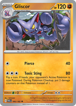 Pokemon Paradox Rift Gliscor - 92