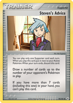Pokemon Hidden Legends Steven's Advice - 92