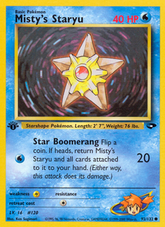 Pokemon Gym Challenge Misty's Staryu - 92