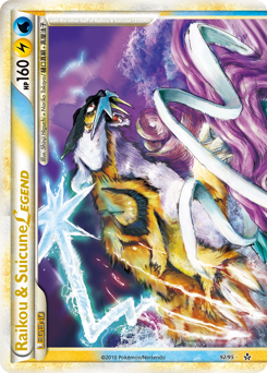 Pokemon HS—Unleashed Raikou & Suicune LEGEND - 92