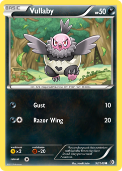 Pokemon Boundaries Crossed Vullaby - 92