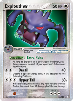 Pokemon Crystal Guardians Exploud ex - 92