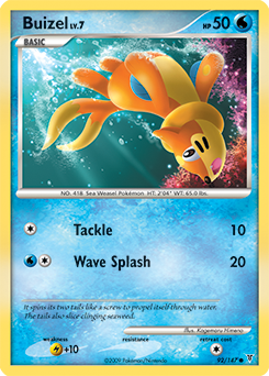 Pokemon Supreme Victors Buizel - 92