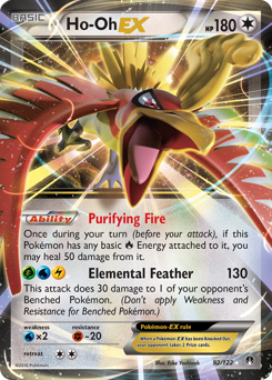 Pokemon BREAKpoint Ho-Oh-EX - 92