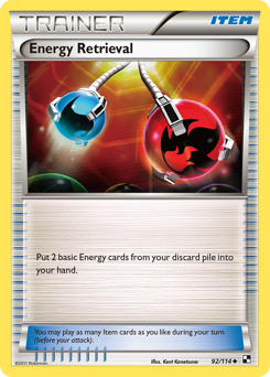Pokemon Black & White Energy Retrieval - 92