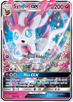 Pokemon Guardians Rising Sylveon-GX - 92a