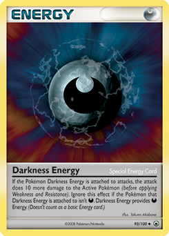 Pokemon Majestic Dawn Darkness Energy - 93