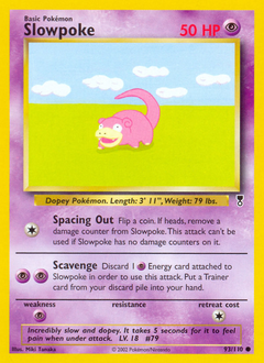 Pokemon Legendary Collection Slowpoke - 93