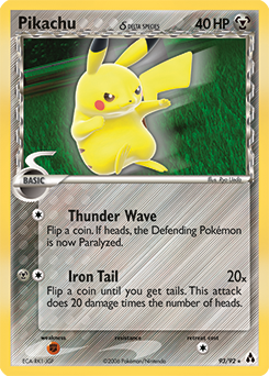Pokemon Legend Maker Pikachu δ - 93