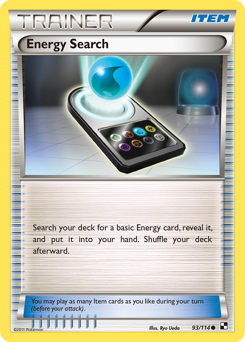 Pokemon Black & White Energy Search - 93
