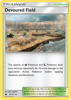 Pokemon Crimson Invasion Devoured Field - 93