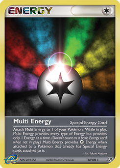 Pokemon Sandstorm Multi Energy - 93