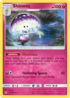 Pokemon Ultra Prism Shiinotic - 93