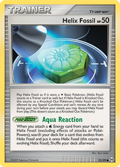 Pokemon Arceus Helix Fossil - 93