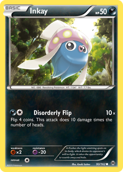 Pokemon BREAKthrough Inkay - 93