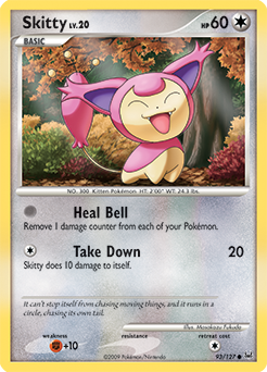Pokemon Platinum Skitty - 93