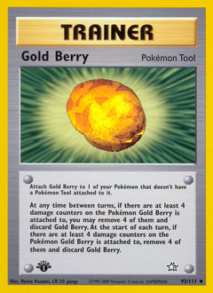 Pokemon Neo Genesis Gold Berry - 93
