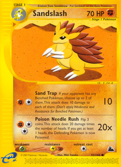 Pokemon Skyridge Sandslash - 93