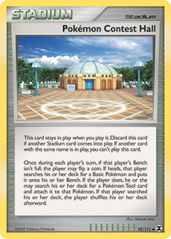 Pokemon Rising Rivals Pokémon Contest Hall - 93