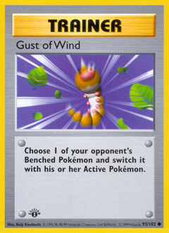 Pokemon Base Gust of Wind - 93