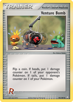 Pokemon Team Rocket Returns Venture Bomb - 93
