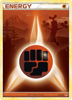 Pokemon Call of Legends Fighting Energy - 93