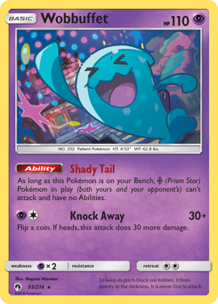 Pokemon Lost Thunder Wobbuffet - 93