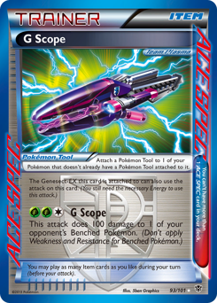 Pokemon Plasma Blast G Scope - 93