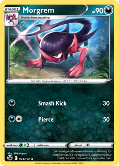 Pokemon Brilliant Stars Morgrem - 93