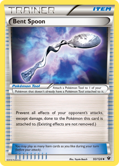 Pokemon Fates Collide Bent Spoon - 93