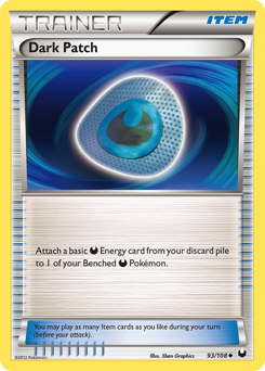 Pokemon Dark Explorers Dark Patch - 93