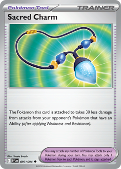 Pokemon Phantasmal Flames Sacred Charm - 93