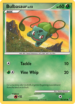 Pokemon Supreme Victors Bulbasaur - 93