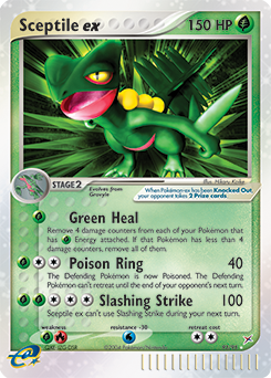 Pokemon Team Magma vs Team Aqua Sceptile ex - 93