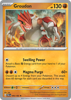 Pokemon Paradox Rift Groudon - 93