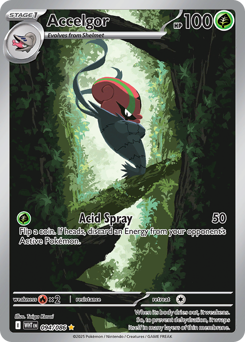 Pokemon White Flare Accelgor - 94