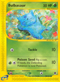 Pokemon Expedition Base Set Bulbasaur - 94