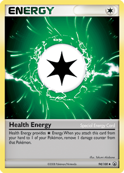 Pokemon Majestic Dawn Health Energy - 94