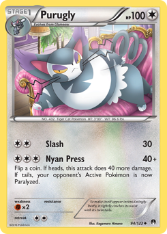 Pokemon BREAKpoint Purugly - 94