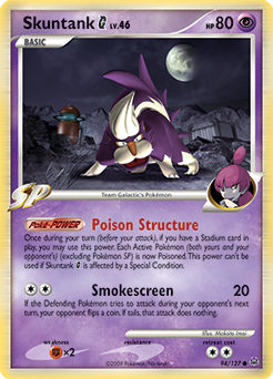 Pokemon Platinum Skuntank G - 94