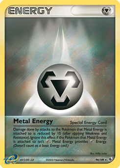 Pokemon Ruby & Sapphire Metal Energy - 94