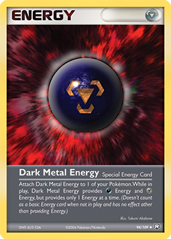 Pokemon Team Rocket Returns Dark Metal Energy - 94