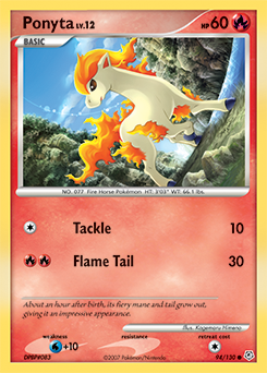Pokemon Diamond & Pearl Ponyta - 94