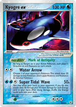 Pokemon Hidden Legends Kyogre ex - 94