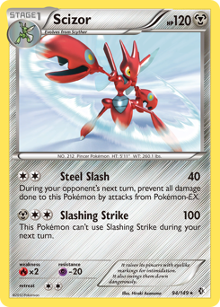 Pokemon Boundaries Crossed Scizor - 94