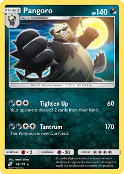Pokemon Team Up Pangoro - 94