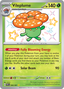 Pokemon Paldean Fates Vileplume - 94